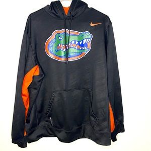 Nike Men’s UF Hoodie Size L Black & Orange Gator